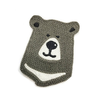 臺灣黑熊刺繡標